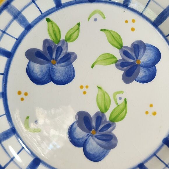 FDL Fragrances Pansy Mini Plate • Floral Trinket Dish • Decorative Collectible - Picture 5 of 5